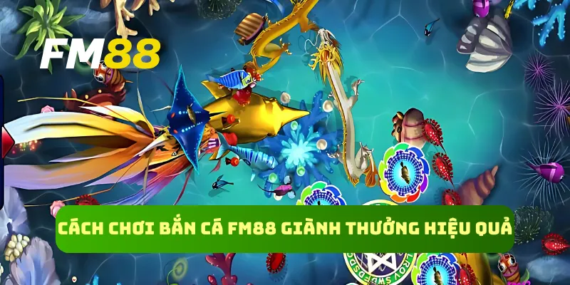 Cách chơi bắn cá FM88 giành thưởng hiệu quả