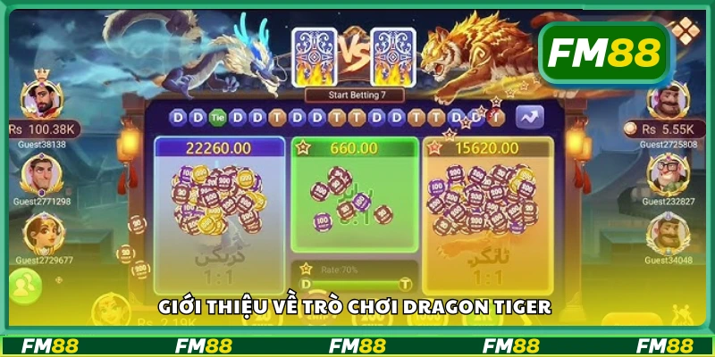 Tổng quan về game bài Dragon Tiger