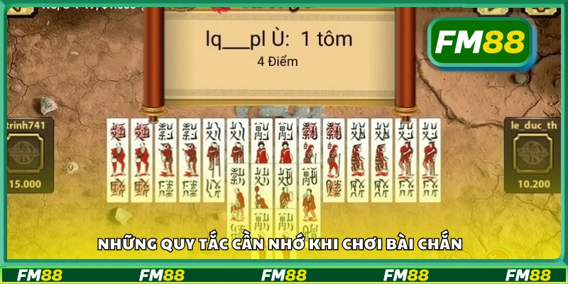 Luật chơi bài chắn cơ bản dành cho người mới bắt đầu