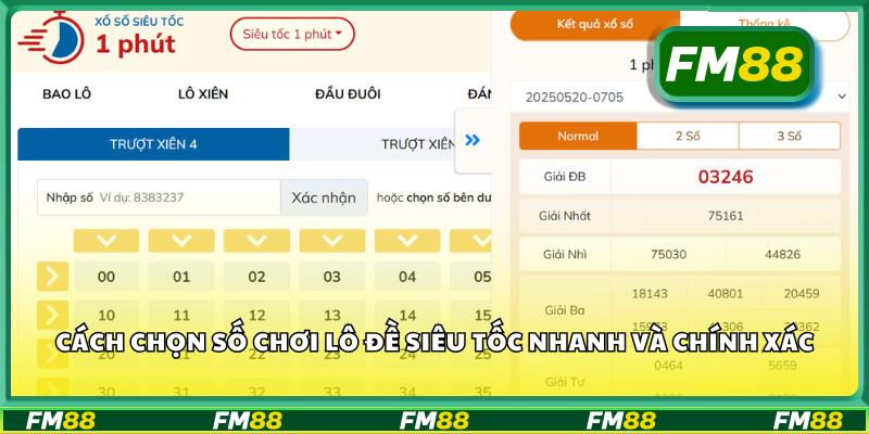 Cách chọn số chơi lô đề siêu tốc nhanh và chính xác