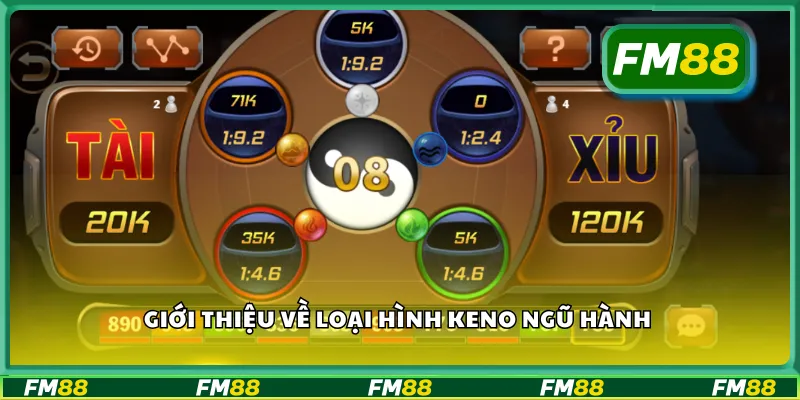 Giới thiệu về loại hình keno ngũ hành