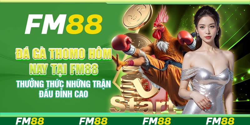 Đá gà Thomo hôm nay tại FM88 – Thưởng thức những trận đấu đỉnh cao