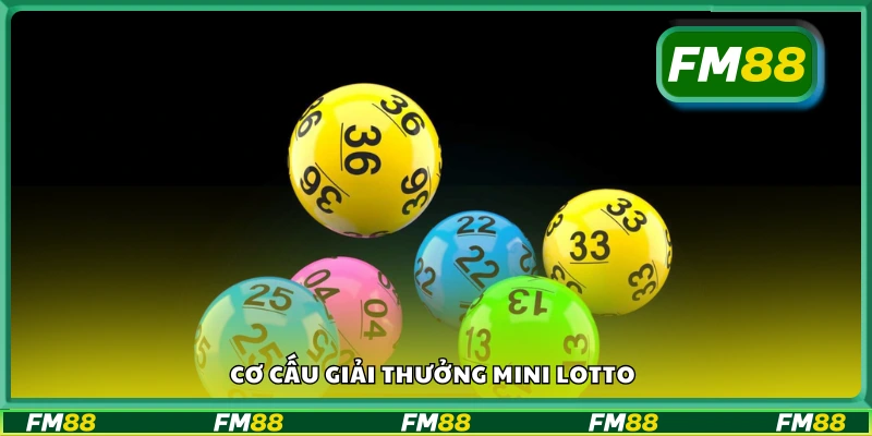 Khám phá cơ cấu giải thưởng Mini Lotto