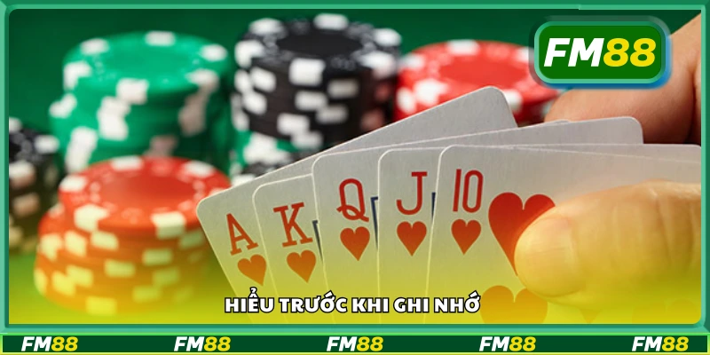 Tìm hiểu trước khi ghi nhớ
